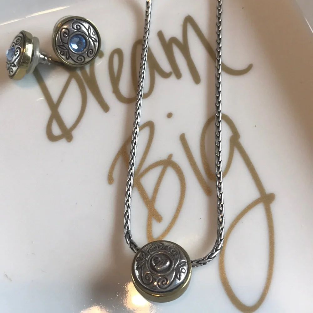 Matching Brighton Necklace and Earrings - Picture 5 of 5